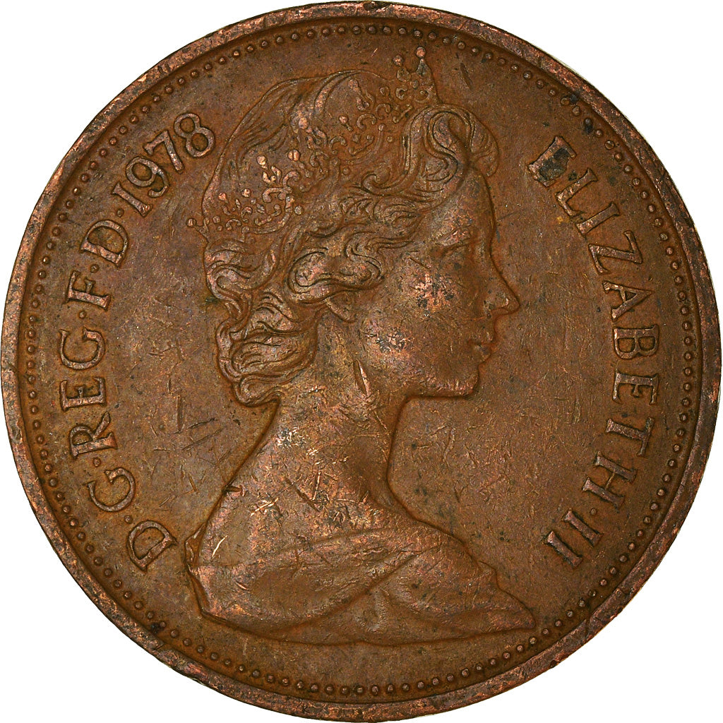 Moneta, Wielka Brytania, 2 New Pence, 1978