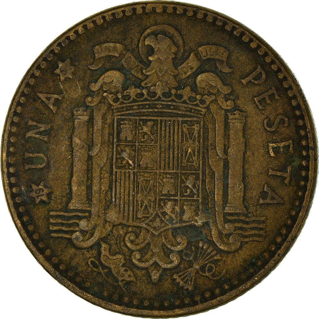 Moeda, Espanha, 1 Peseta, 1964