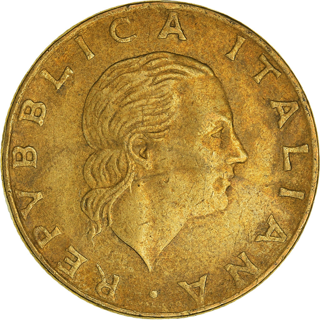 Moeda, Itália, 200 Lire, 1981