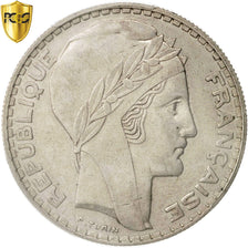 France, Turin, 20 Francs, 1936, Paris, PCGS, AU58, Silver, KM:879