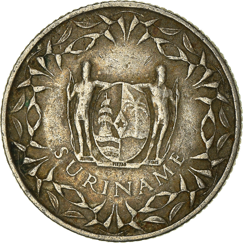 Coin, Surinam, 10 Cents, 1962