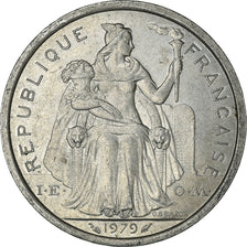 Coin, French Polynesia, 2 Francs, 1979