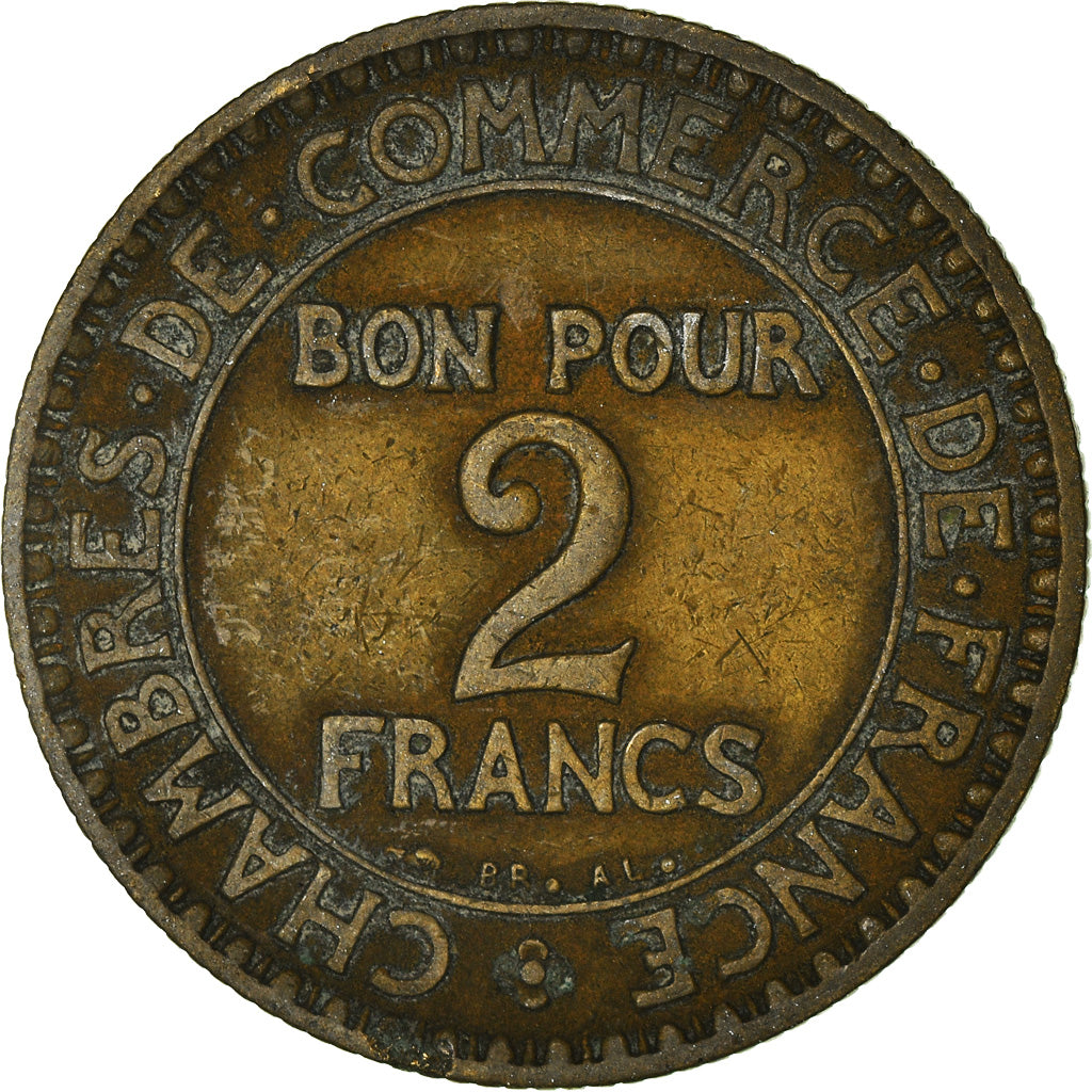 Münze, Frankreich, 2 Francs, 1921