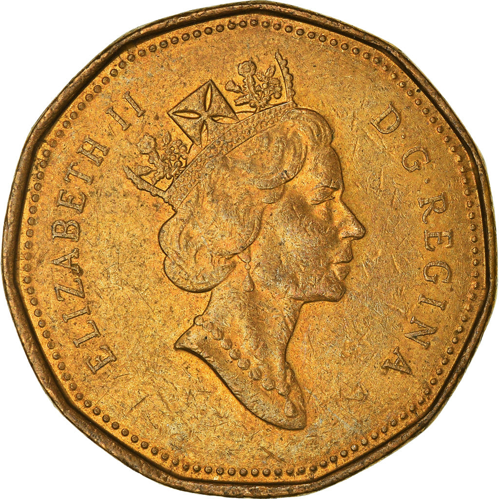 Coin, Canada, Dollar, 1993