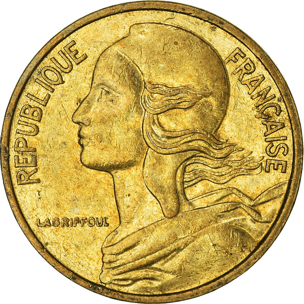 Moneta, Francia, 5 Centimes, 1987