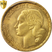France, Guiraud, 20 Francs, 1950, Paris, PCGS, MS64, Aluminum-Bronze, KM:916.1