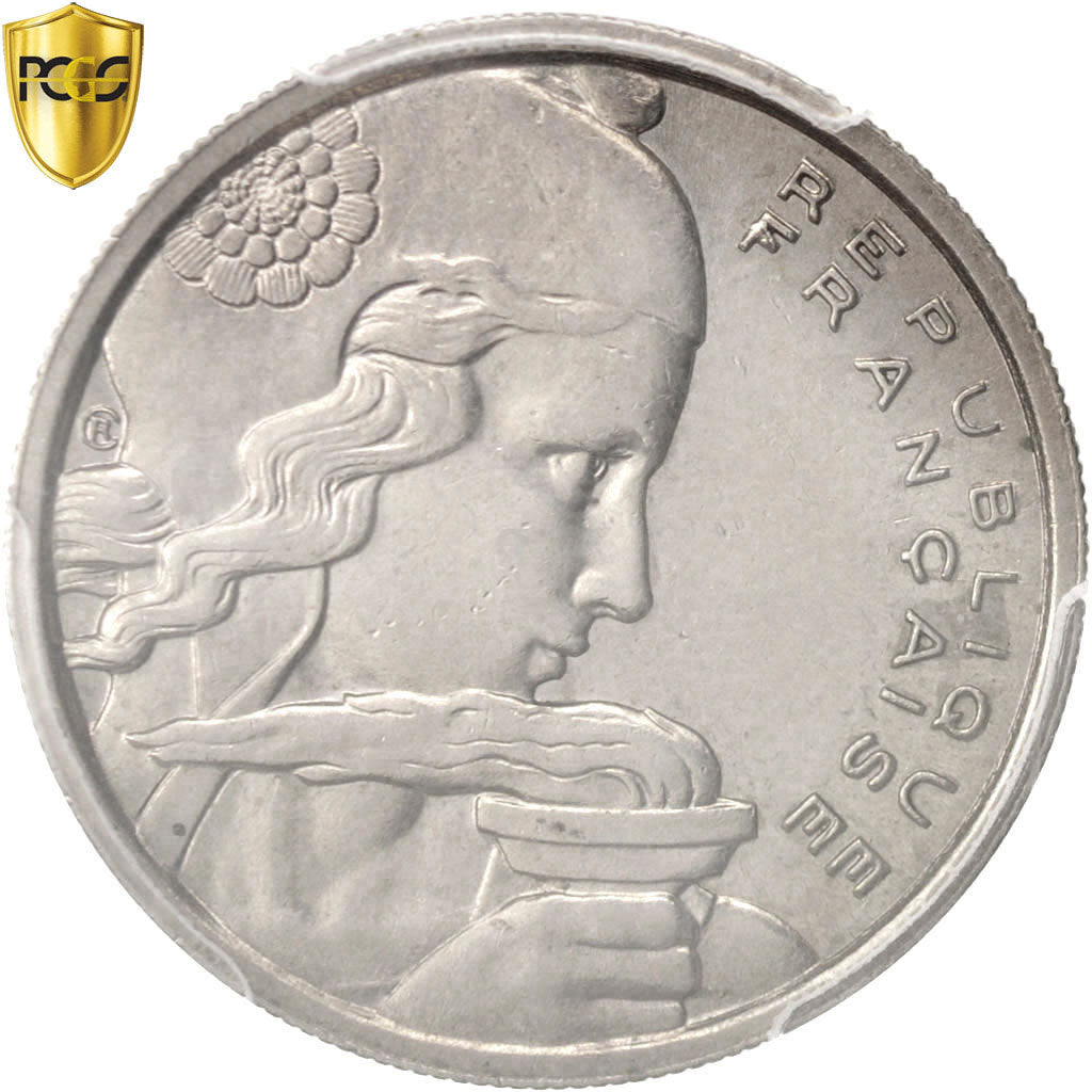 Coin, France, Cochet, 100 Francs, 1956, Beaumont le Roger, PCGS, AU58
