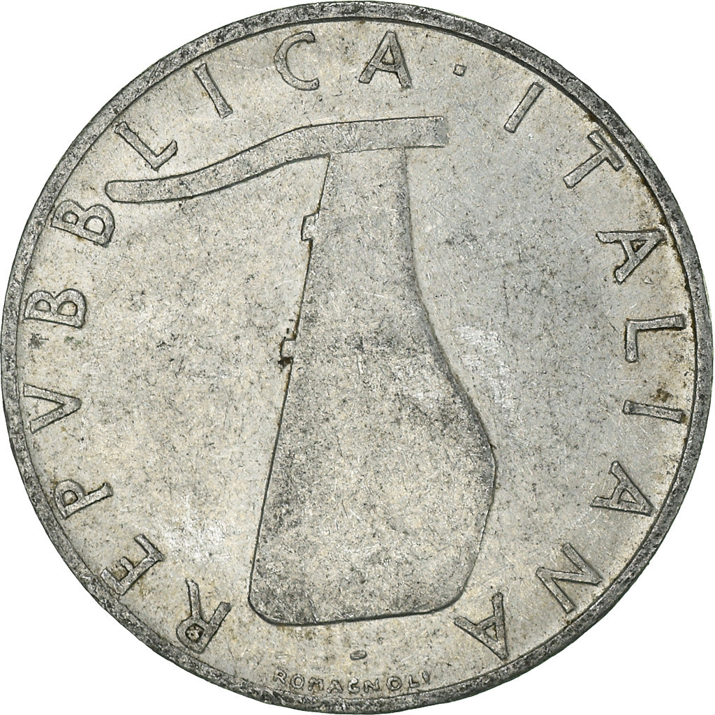 Monnaie, Italie, 5 Lire, 1954