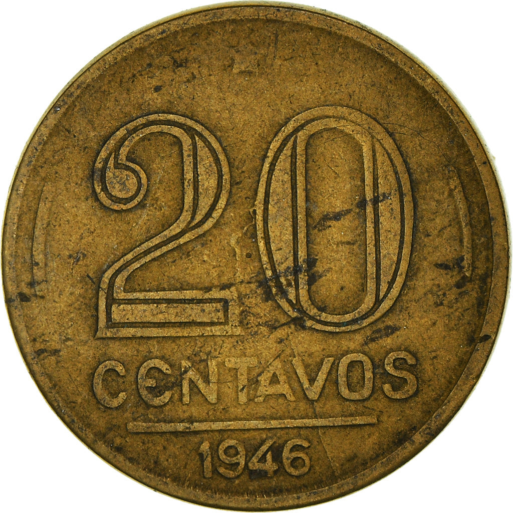 Münze, Brasilien, 20 Centavos, 1946