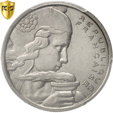 Moneta, Francia, Cochet, 100 Francs, 1958, Paris, PCGS, AU58, SPL-, Rame-nichel