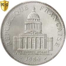 France, Panthéon, 100 Francs, 1986, Paris, PCGS, MS68, Silver, KM:951.1