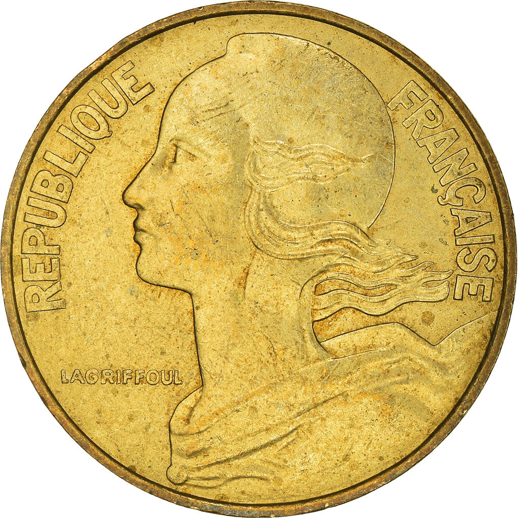 Coin, France, 20 Centimes, 1983