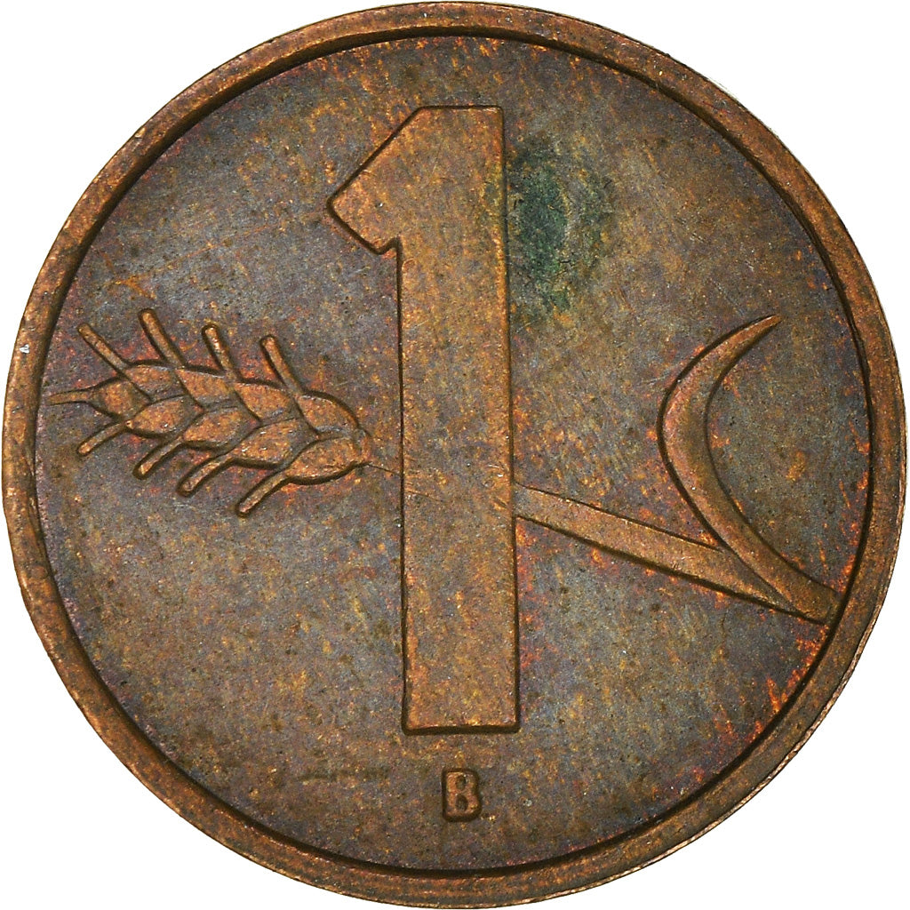 Monnaie, Suisse, Rappen, 1956