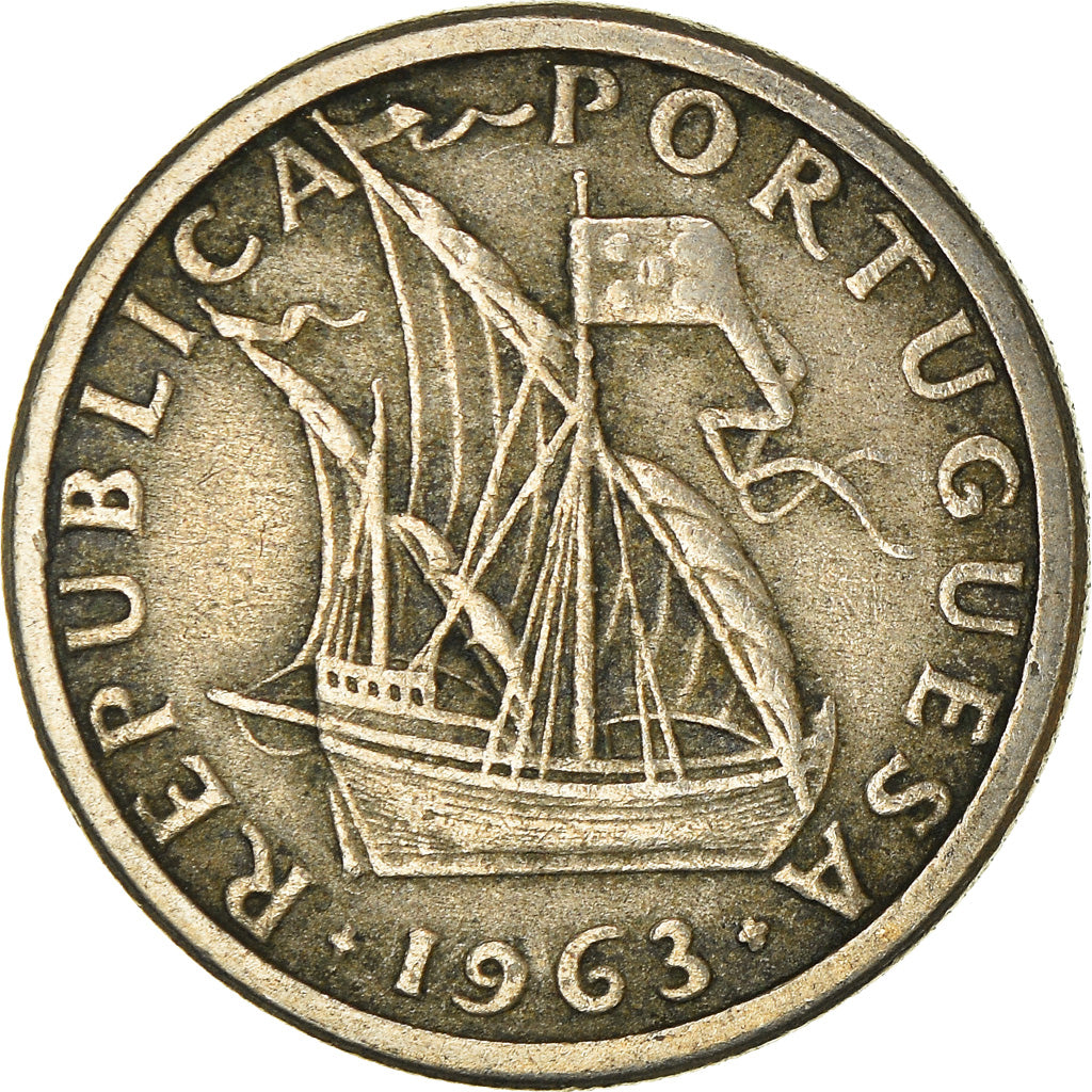Coin, Portugal, 2-1/2 Escudos, 1963