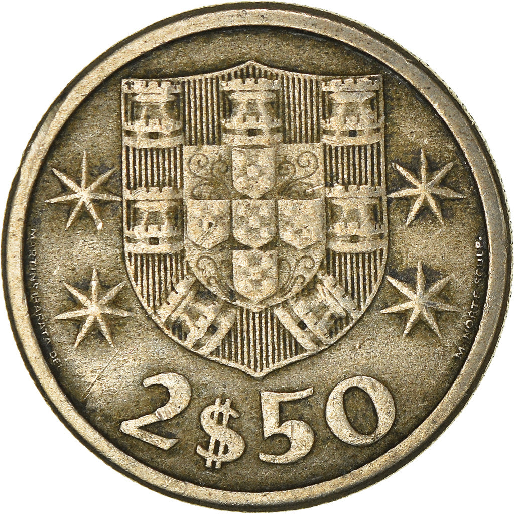 Coin, Portugal, 2-1/2 Escudos, 1963