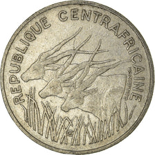 Moneta, Republika Środkowej Afryki, 100 Francs, 1971