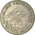 Moneta, Republika Środkowej Afryki, 100 Francs, 1971