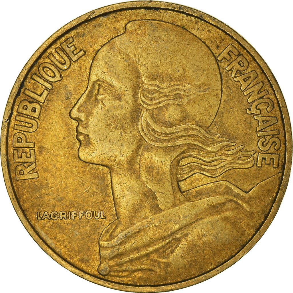 Münze, Frankreich, 20 Centimes, 1967