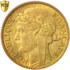French West Africa, Franc, 1944, Paris, PCGS, MS64, Aluminum-Bronze, KM:2