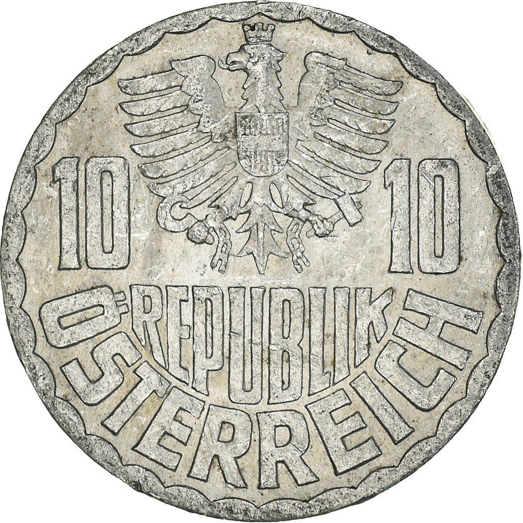 Coin, Austria, 10 Groschen, 1965