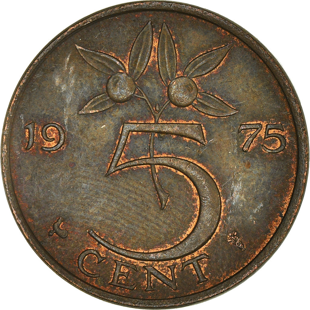 Münze, Niederlande, Cent, 1975