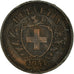Coin, Switzerland, Rappen, 1941