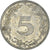 Moneta, Tunisia, 5 Millim, 1996