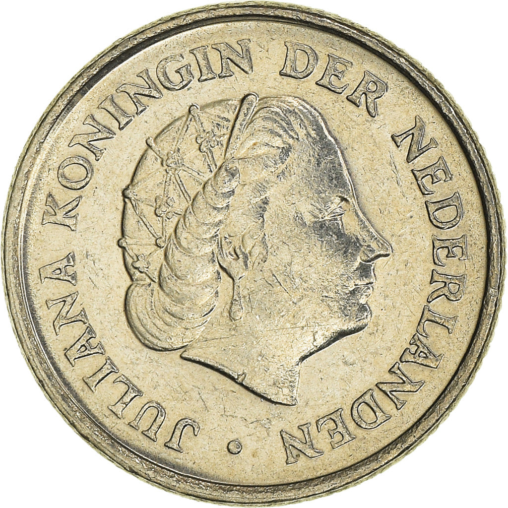 Moeda, Países Baixos, 10 Cents, 1970