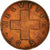 Coin, Switzerland, 2 Rappen, 1951