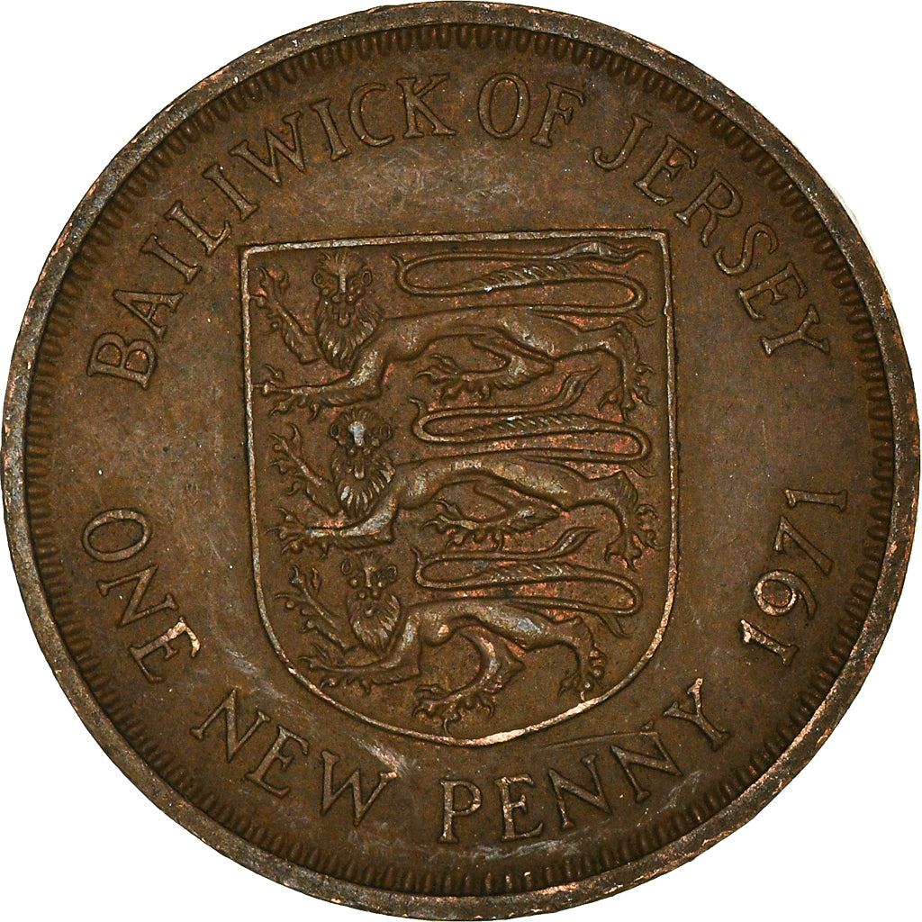 Moneta, Wielka Brytania, New Penny, 1971