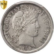 Moneda, Estados Unidos, Barber Dime, Dime, 1898, U.S. Mint, Philadelphia, PCGS