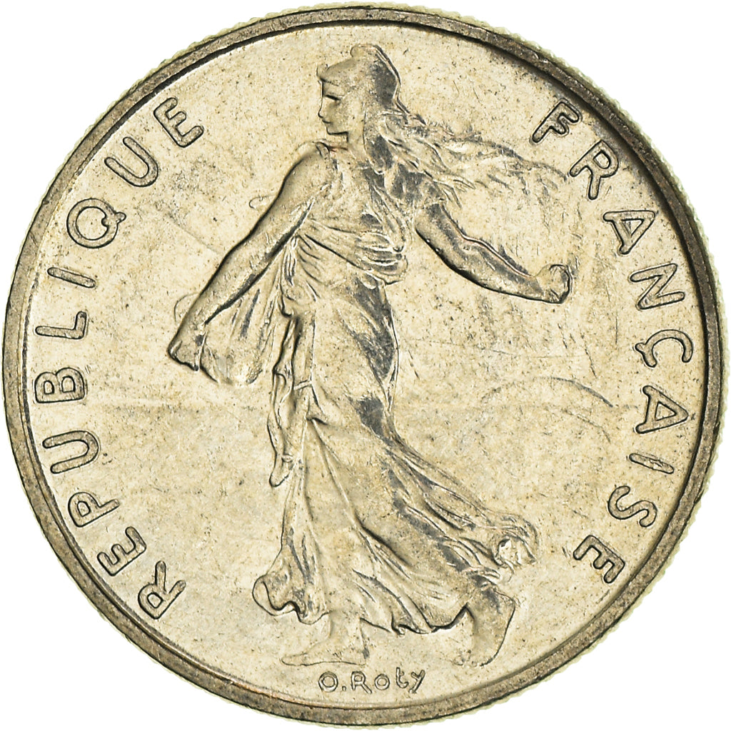Munten, Frankrijk, 1/2 Franc, 1994