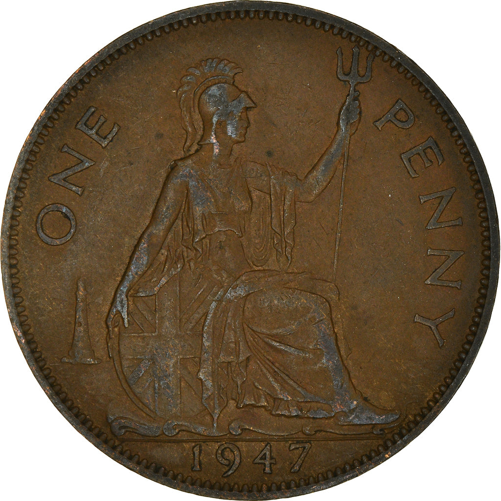 Munten, Groot Bretagne, Penny, 1947