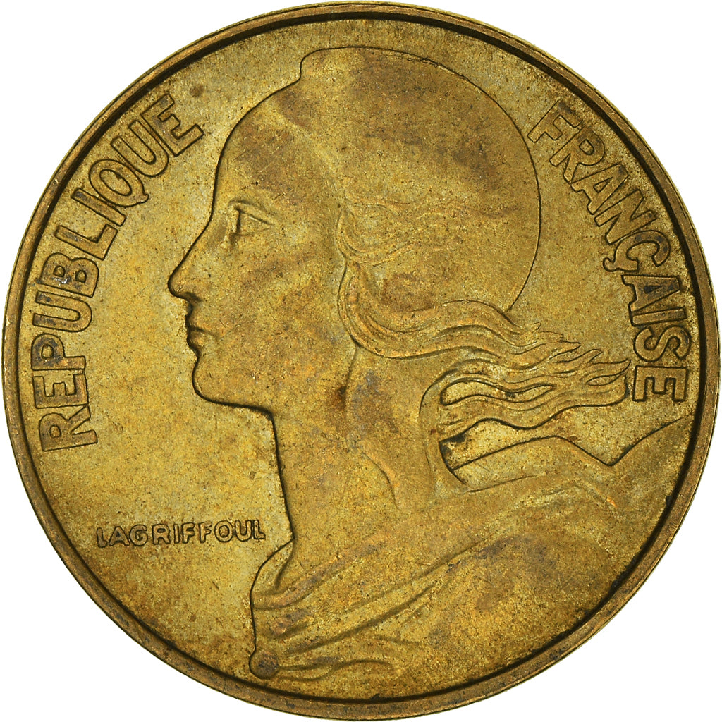 Coin, France, 20 Centimes, 1970