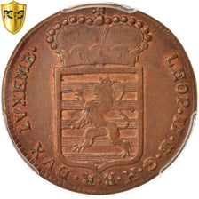 Coin, Luxembourg, Leopold II, Sol, 1790, G, PCGS, AU55, AU(55-58), Copper