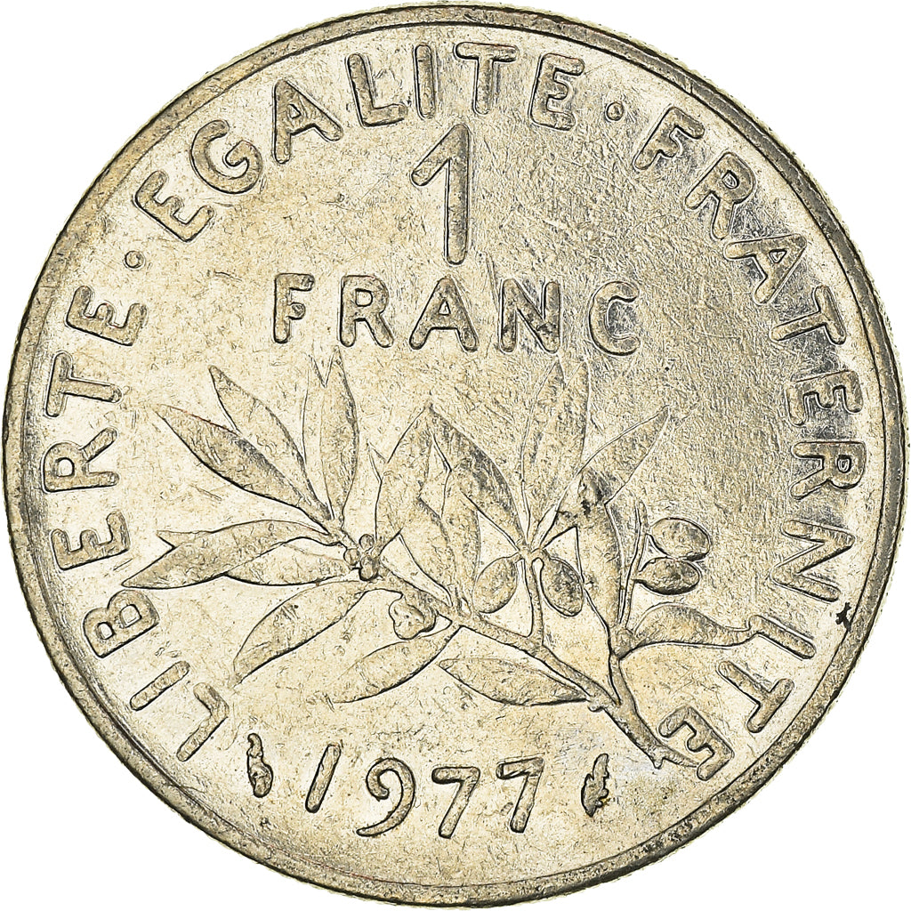 Munten, Frankrijk, Franc, 1977