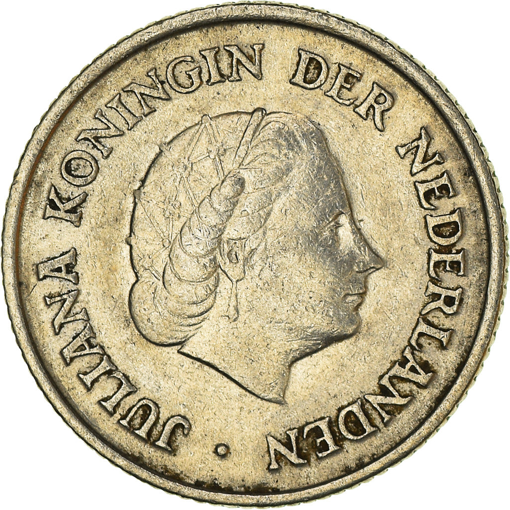 Coin, Netherlands, 25 Cents, 1950