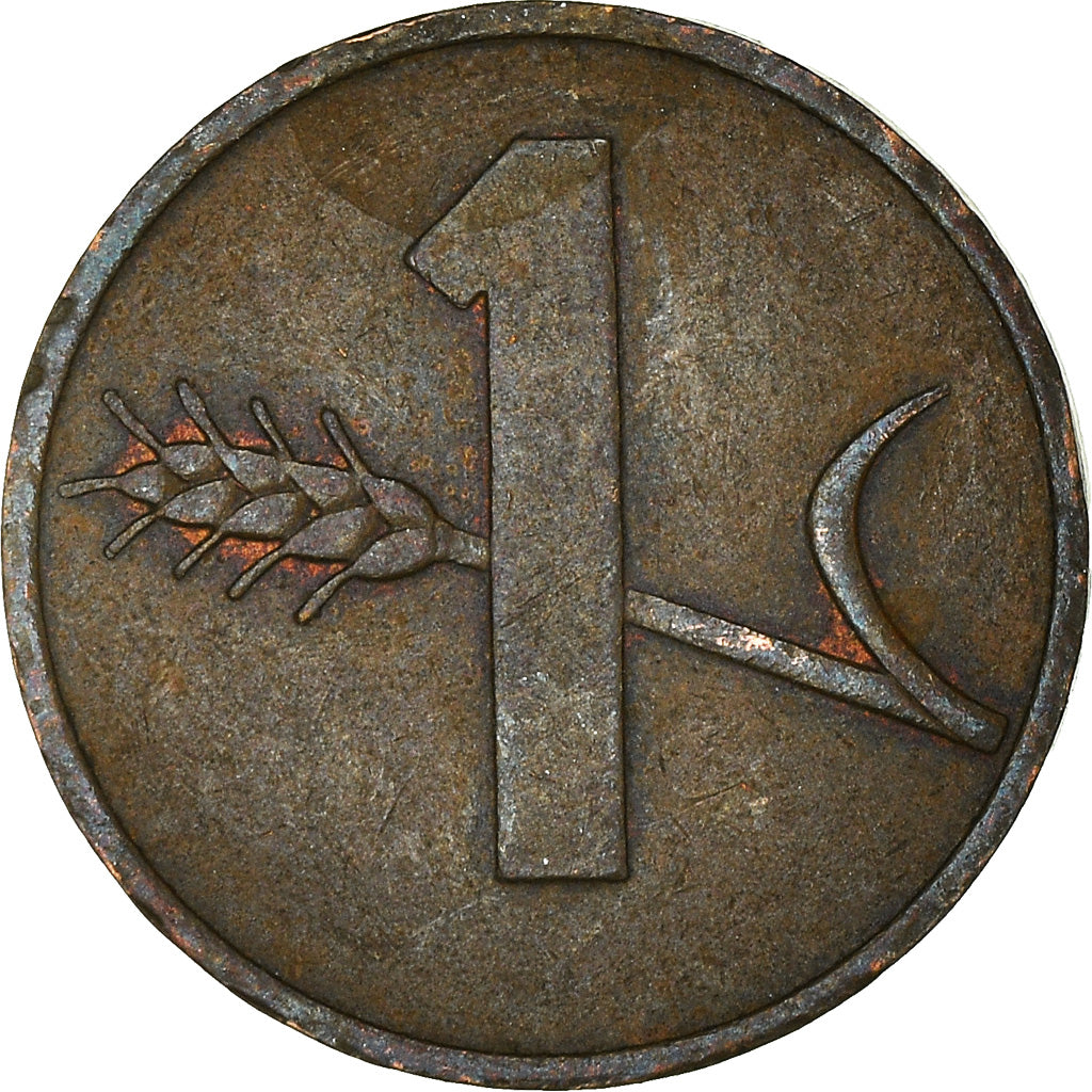 Moneta, Szwajcaria, Rappen, 1976