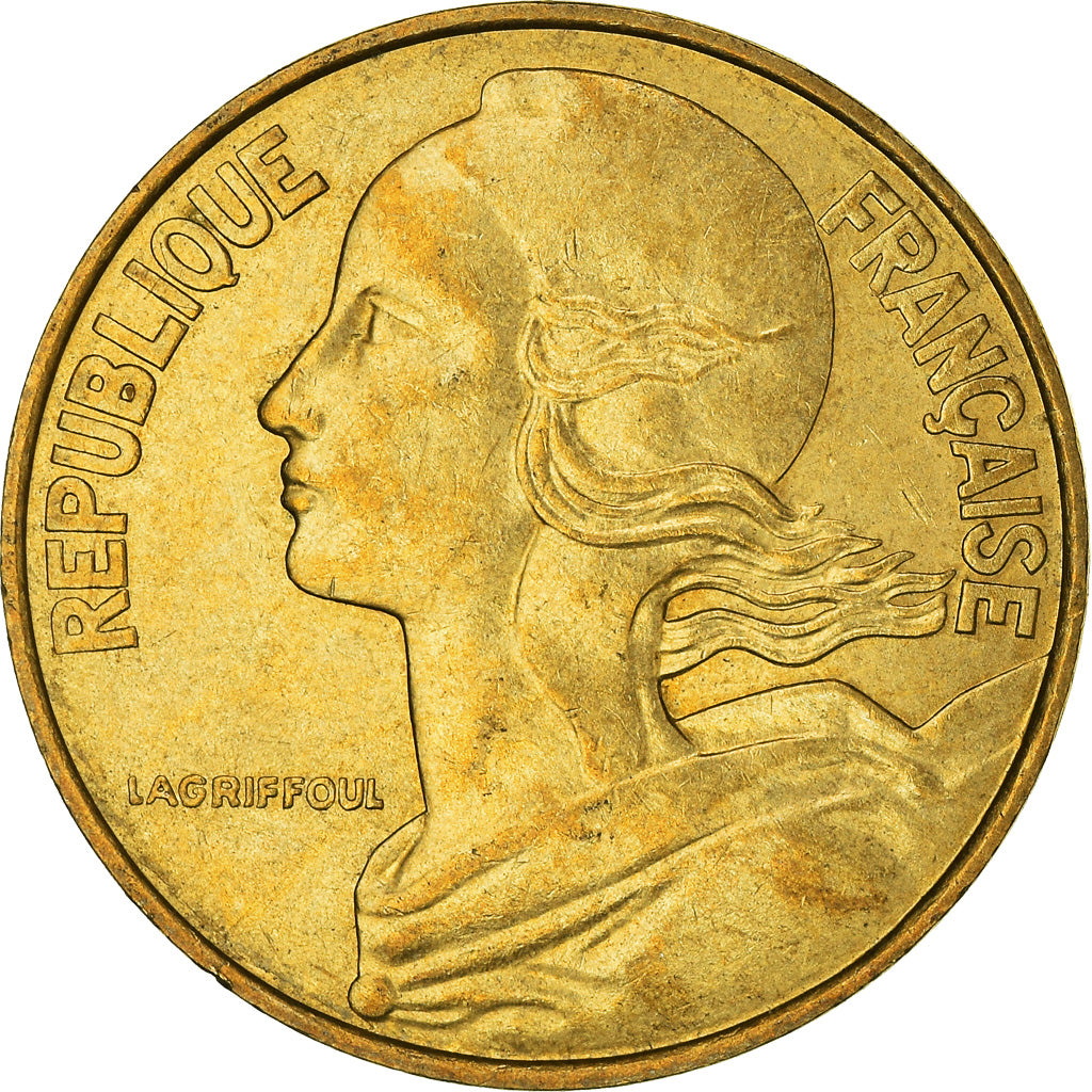 Coin, France, 20 Centimes, 1982