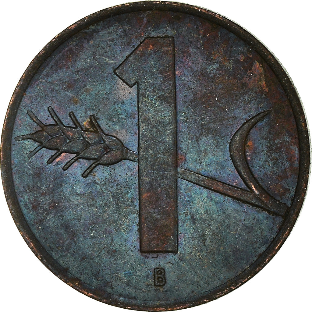 Coin, Switzerland, Rappen, 1968