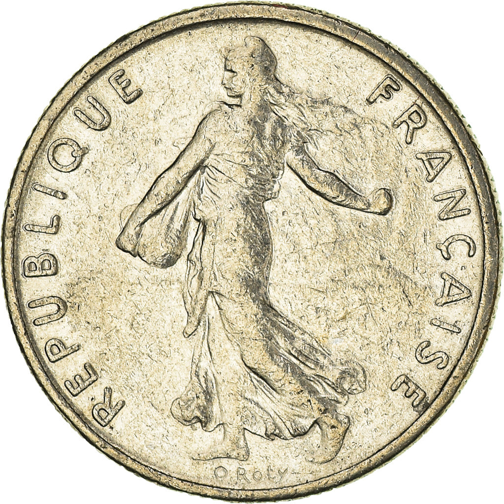 Moneda, Francia, 1/2 Franc, 1965