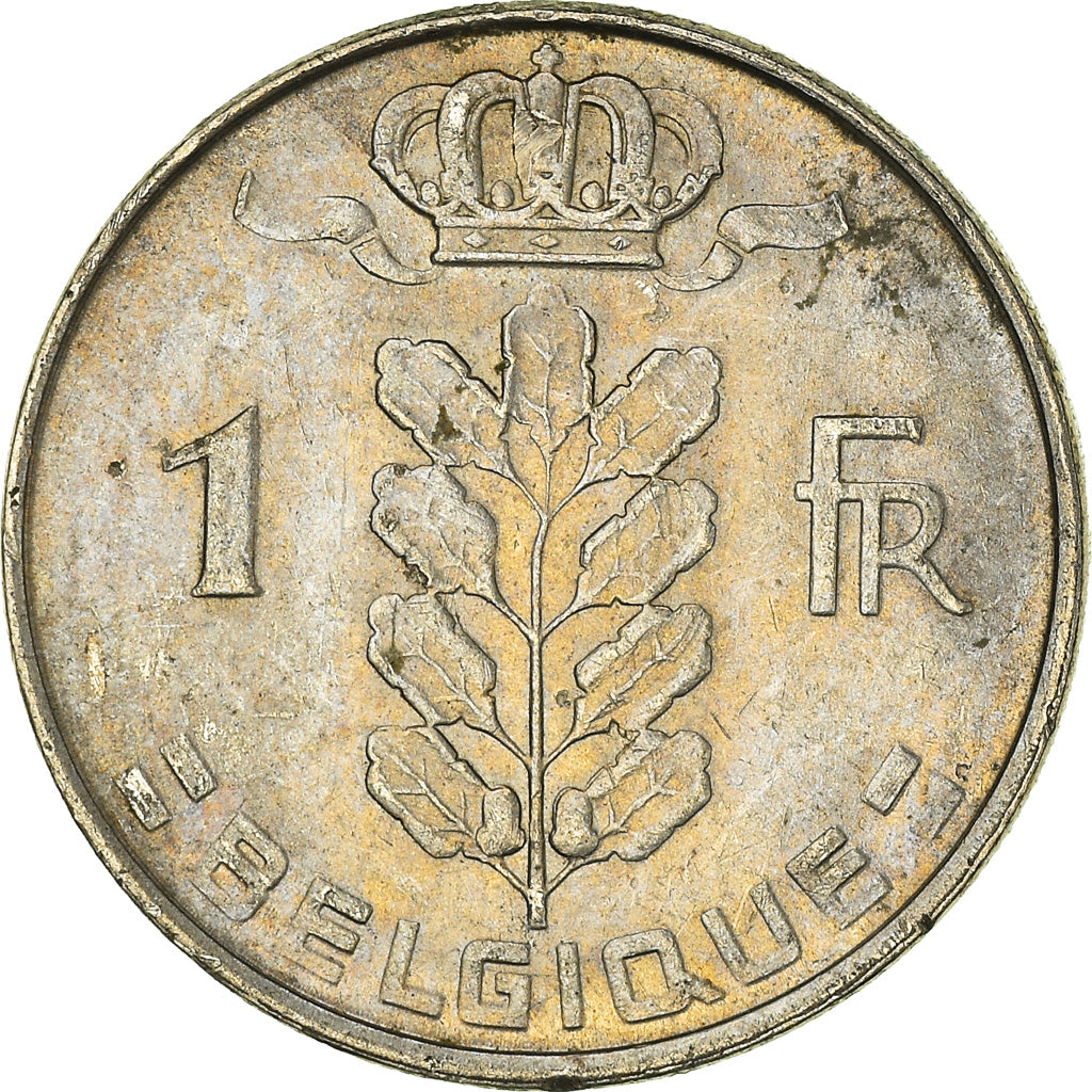 Coin, Belgium, Franc, 1964