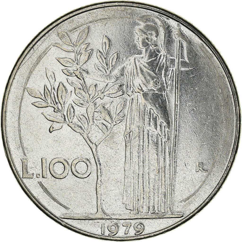 Moneda, Italia, 100 Lire, 1979
