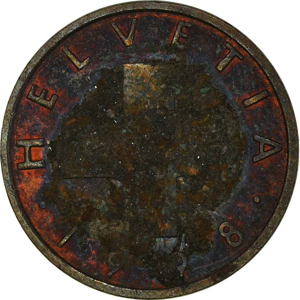 Coin, Switzerland, Rappen, 1998