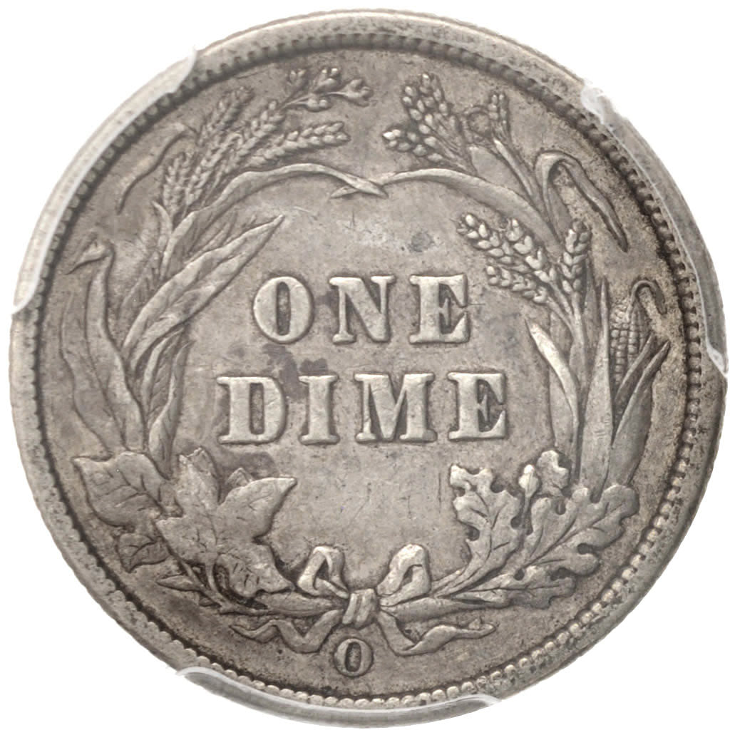États-Unis, Barber Dime, 1898, New Orleans, PCGS, XF45, TTB, KM:113