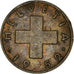 Coin, Switzerland, Rappen, 1952