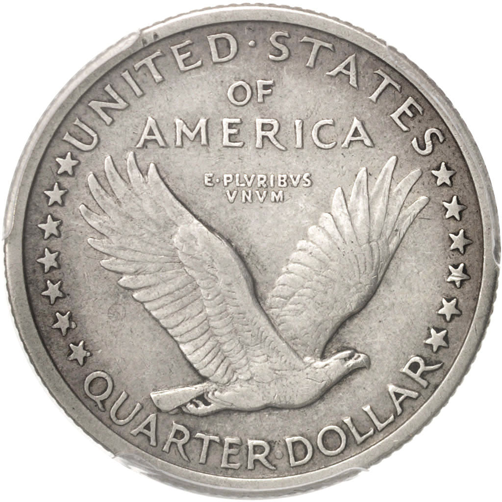 United States, Standing Liberty Quarter, 1917, Philadelphia, PCGS, KM:141