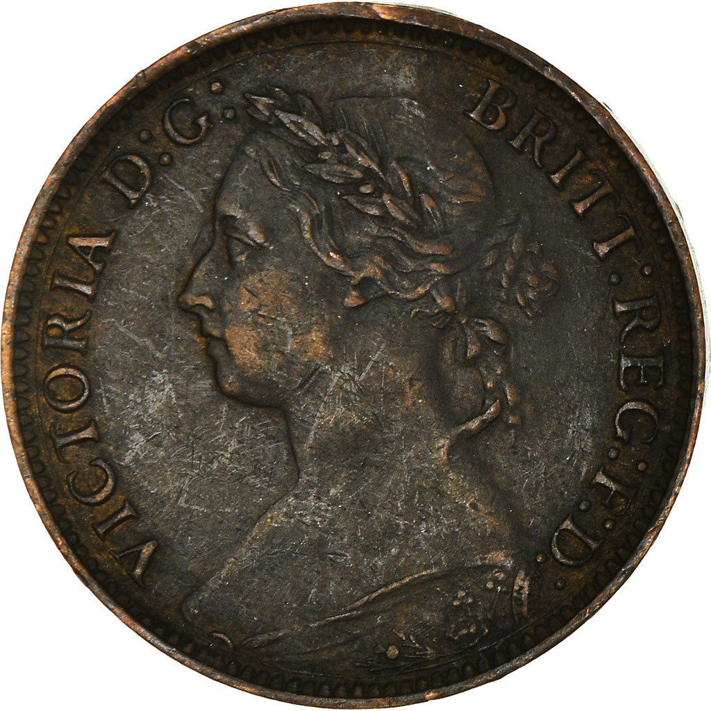 Moneta, Wielka Brytania, Farthing, 1881