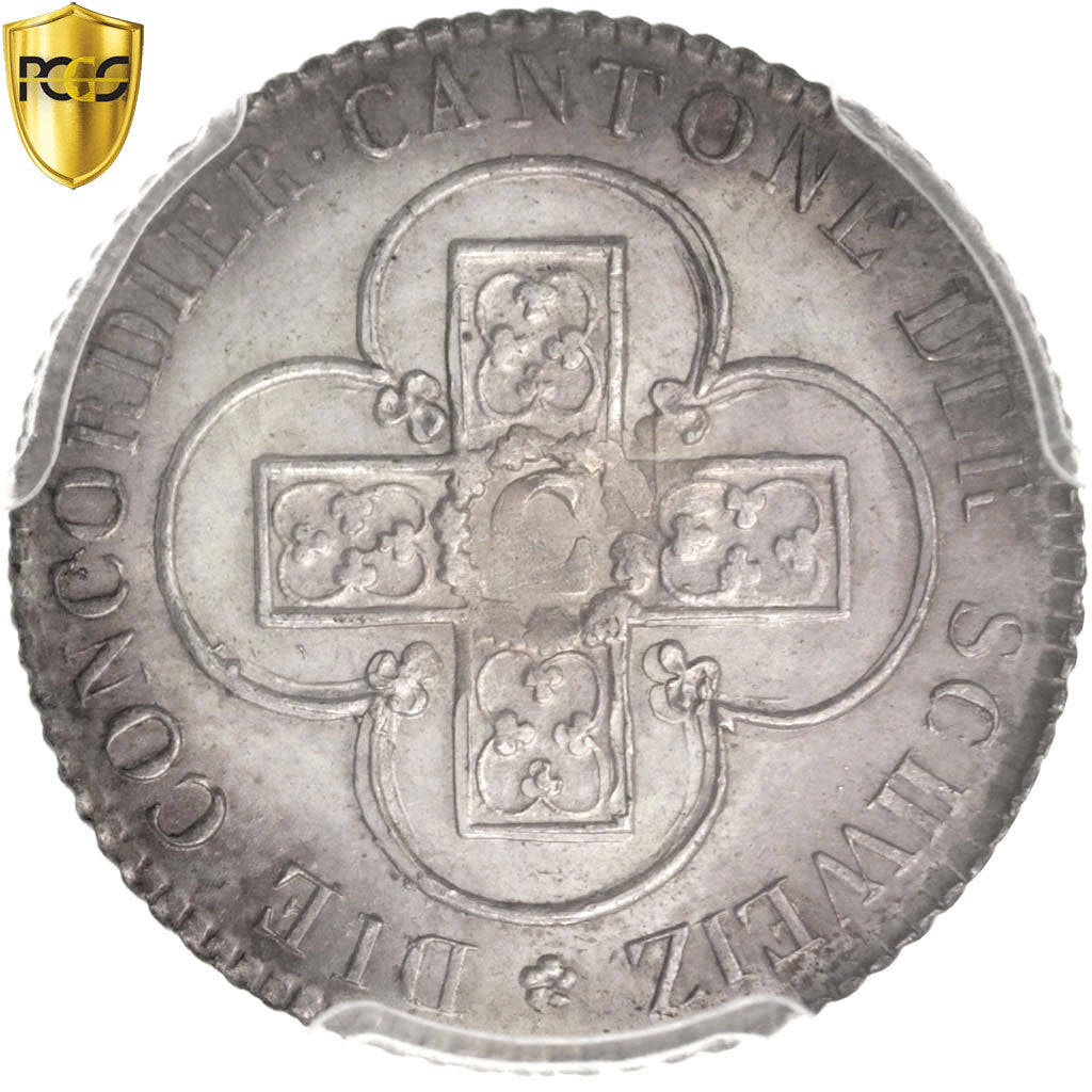 Coin, SWISS CANTONS, BERN, 2-1/2 Batzen, 1826, Bern, PCGS, MS66, MS(65-70)