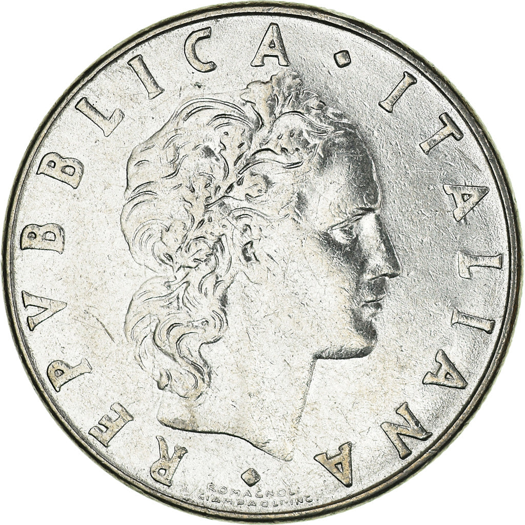 Moeda, Itália, 50 Lire, 1981